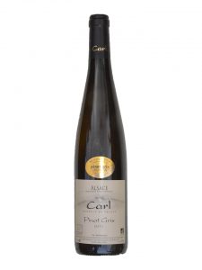 pinot gris médaille d'or 2015 Carl