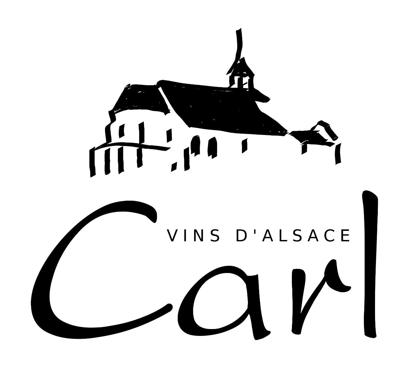 logo Carl vins d'Alsace, vins bio André Carl